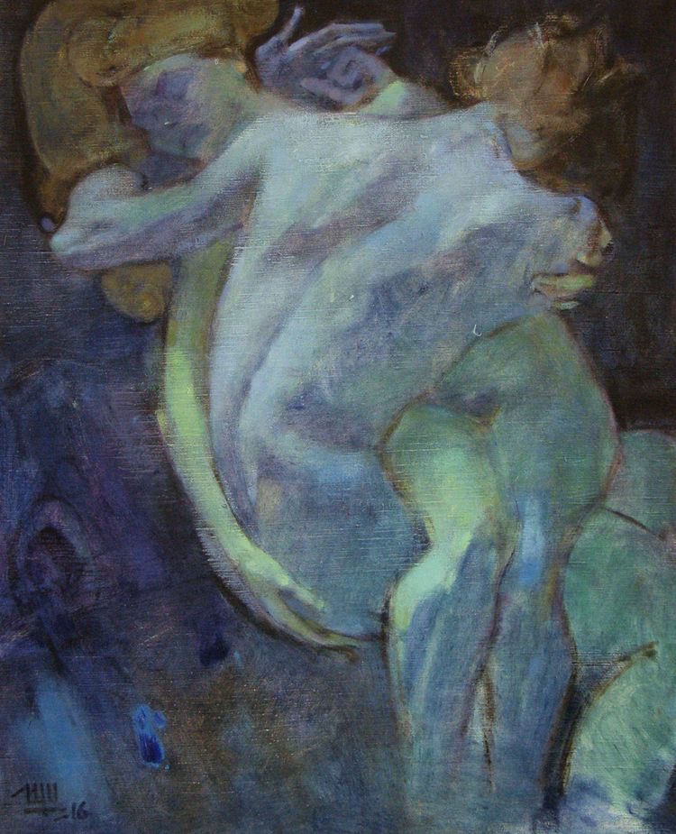 Dream of the moon 2016 oil painting by Igor (Krapar) Shcherbakov